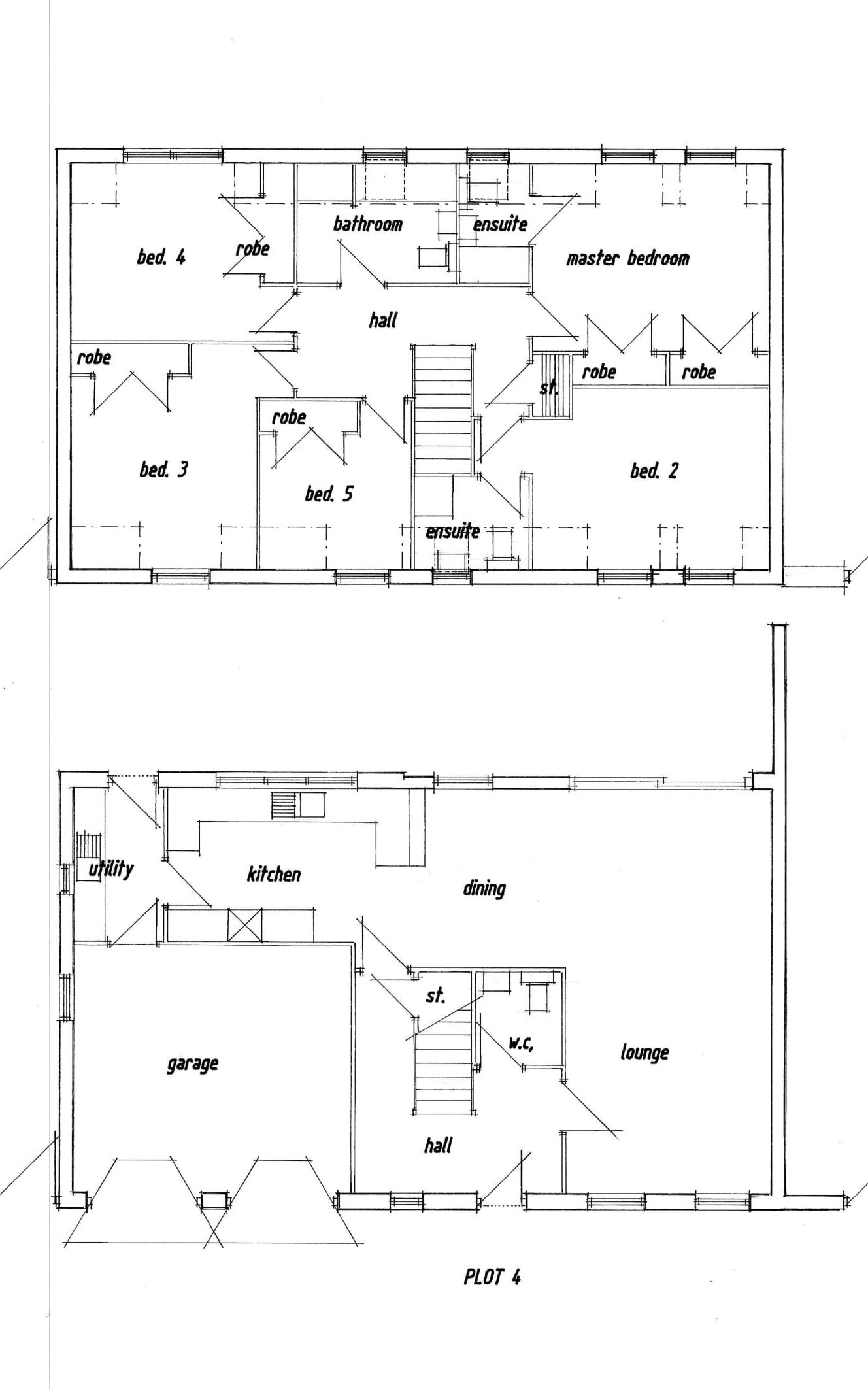 Plot 4 Floor Plans