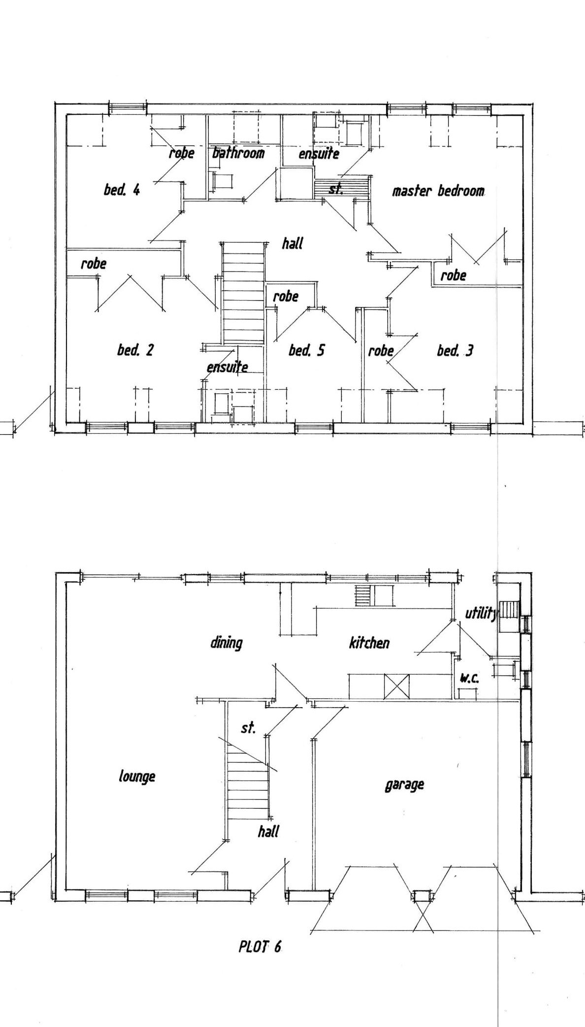 Plot 6 Floor Plans